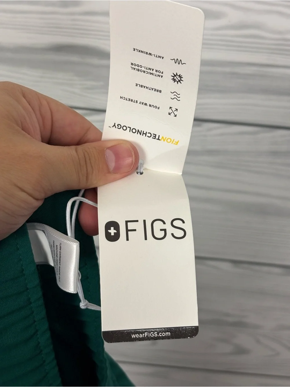 FIGS Tansen Jogger scrub pants 2.0 green size XL NWT